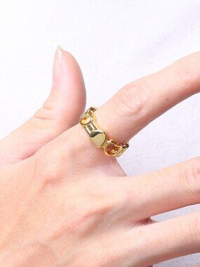 golden love ring